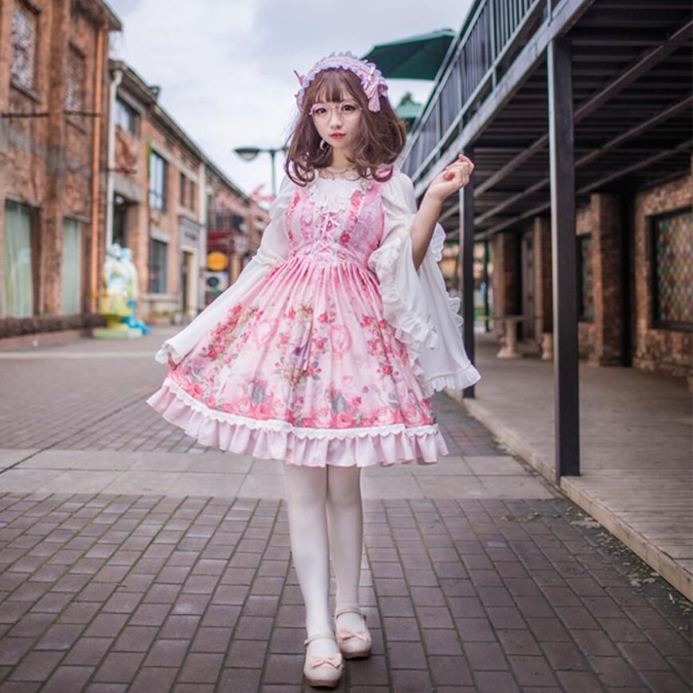 Spring and Autumn Long Sleeve Lolita Harajuku